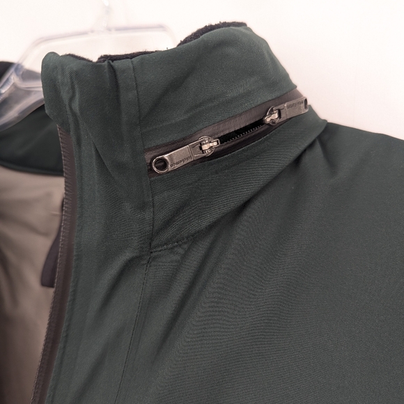 Lululemon Green Hooded Rain Jacket Shell Mens Size L Gorpcore Spring Waterproof - Picture 6 of 16